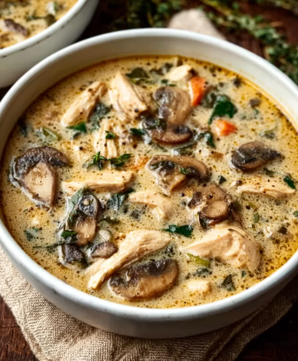Easy Rotisserie Chicken Mushroom Soup Recipe