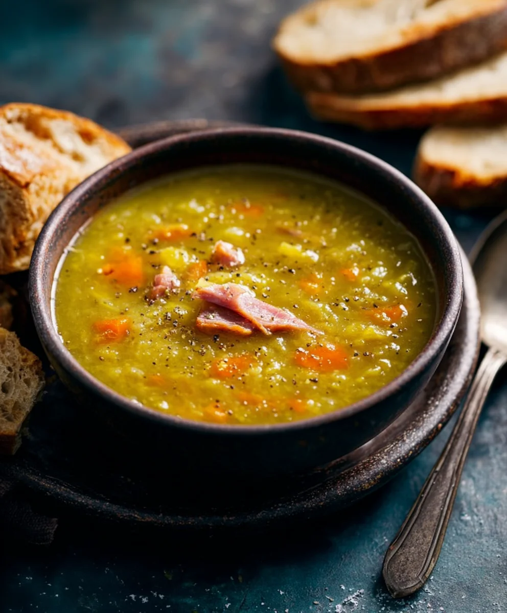 Hearty Split Pea Soup Recipe- Easy Comfort Food