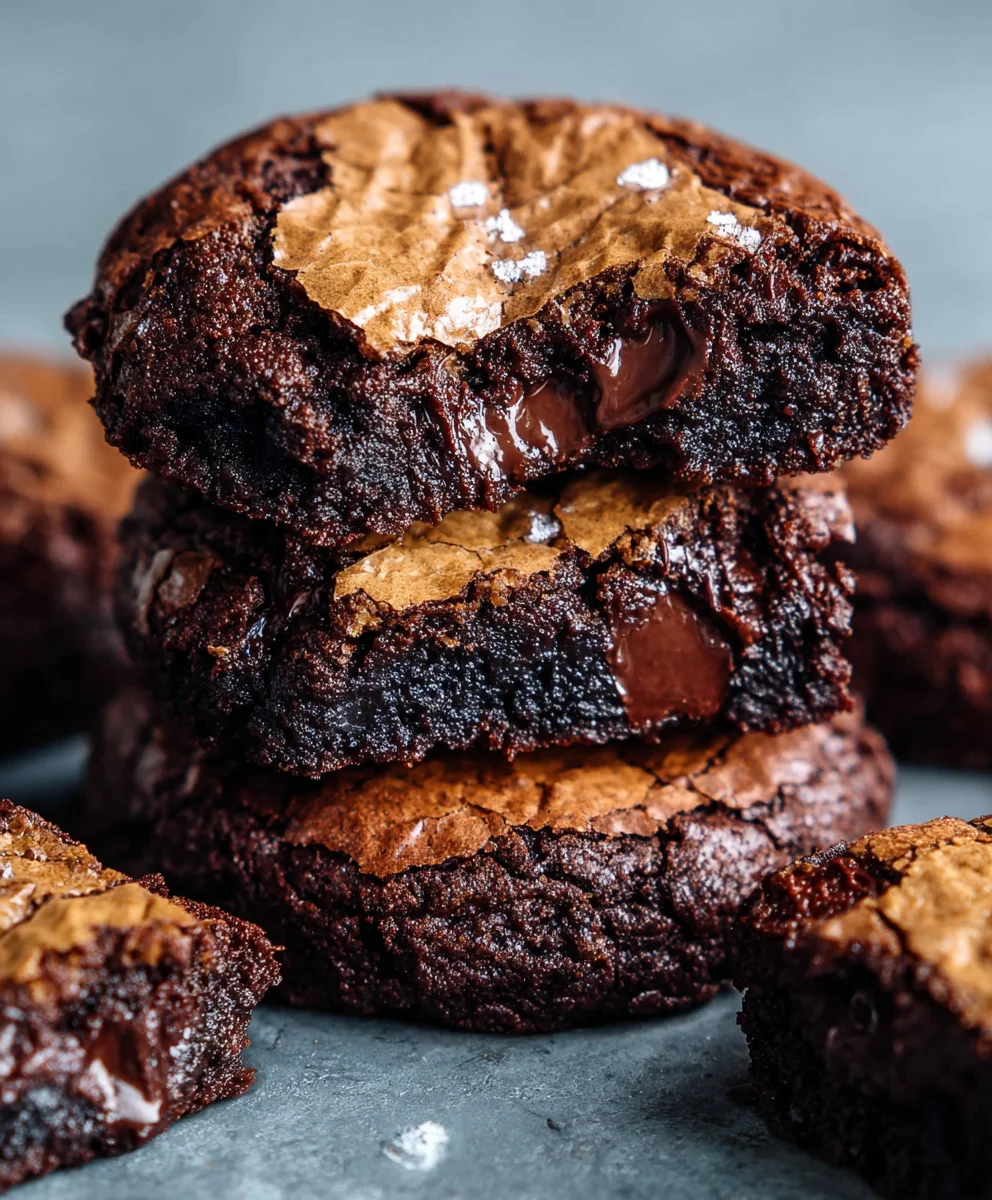 Fudgy Chewy Brookies - The Ultimate Dessert