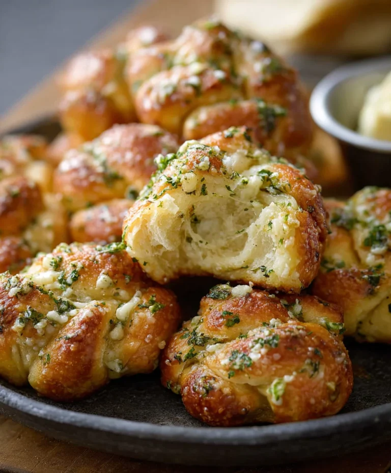 Easy Garlic Knots- Homemade Bread Bliss