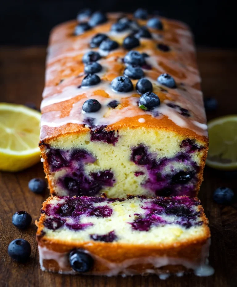 Lemon Blueberry Yogurt Loaf-Easy & Delicious Recipe