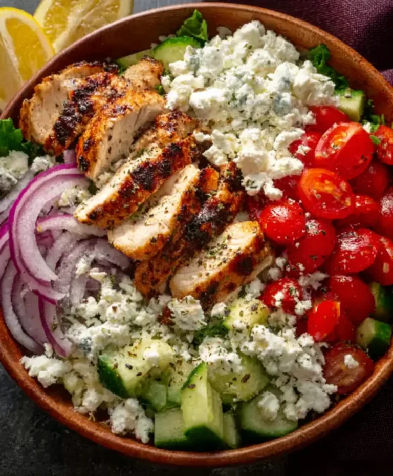 Easy Greek Chicken Bowls – Delicious & Healthy Meal