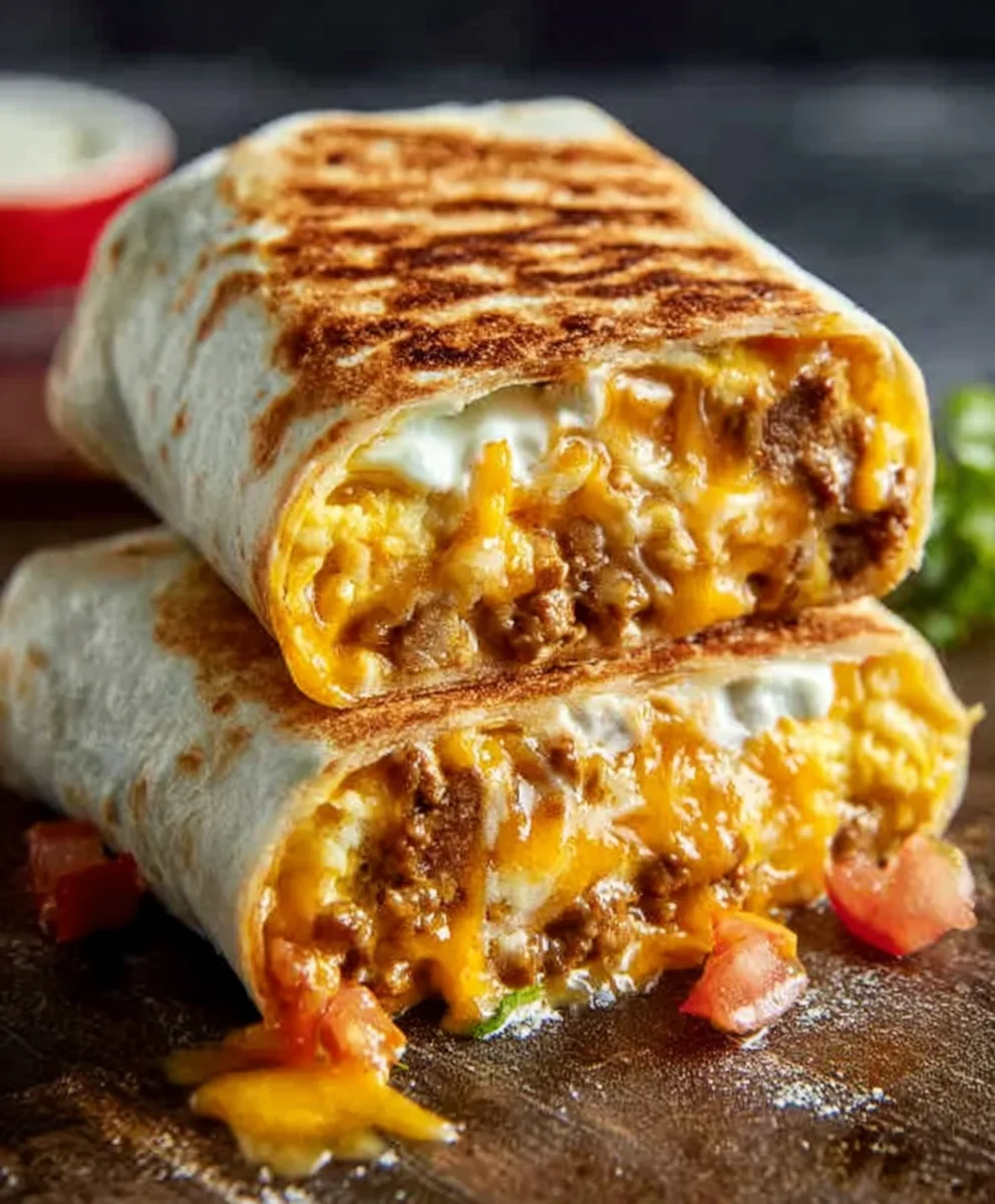 Ultimate Grilled Cheese Burrito Recipe-Easy & Delicious