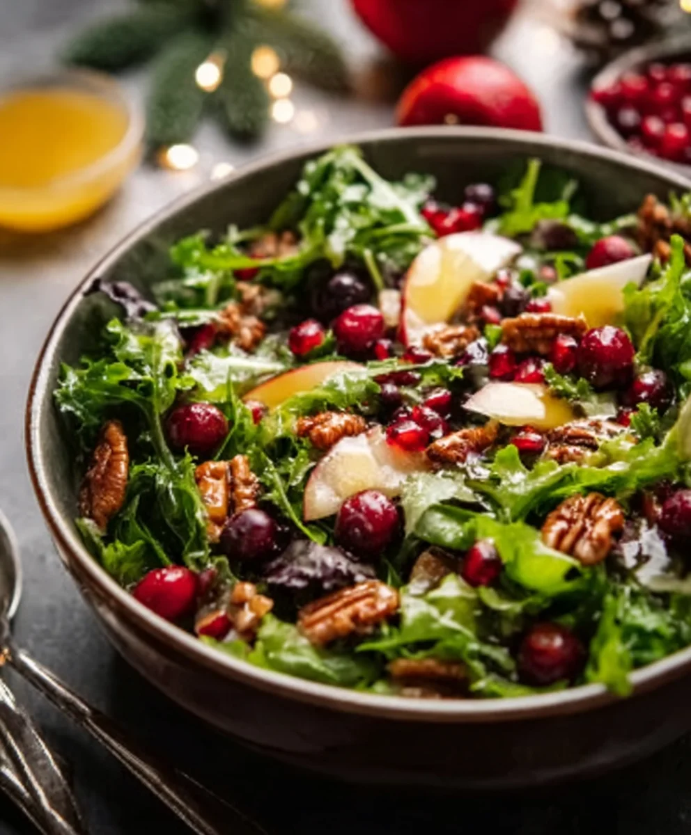 Christmas Salad Honey Mustard Dressing Easy Recipe