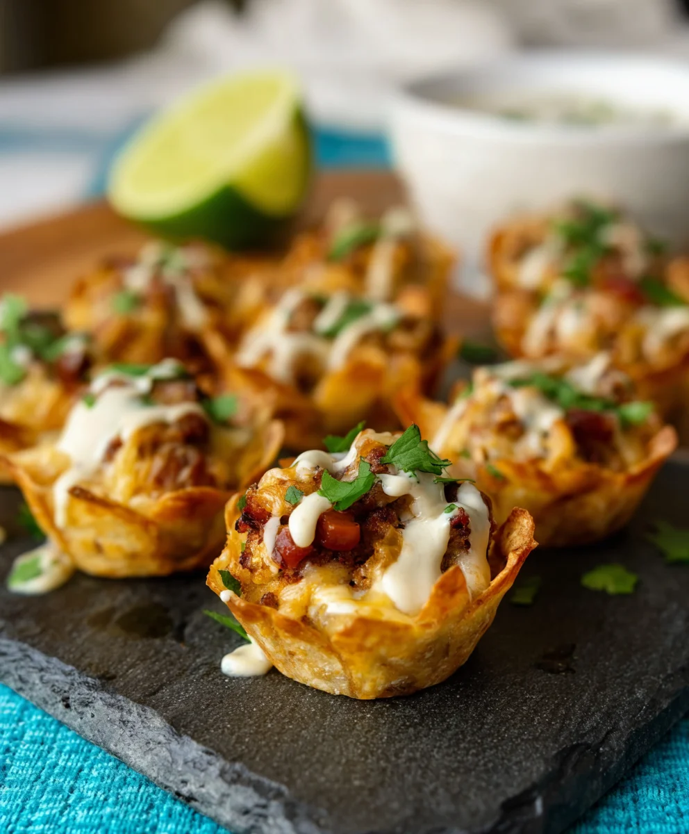 Easy Taco Ranch Bites- Flavorful Beef Appetizer