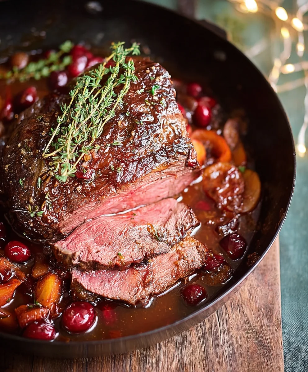 Christmas Roast Beef-Perfect Holiday Dinner Recipe