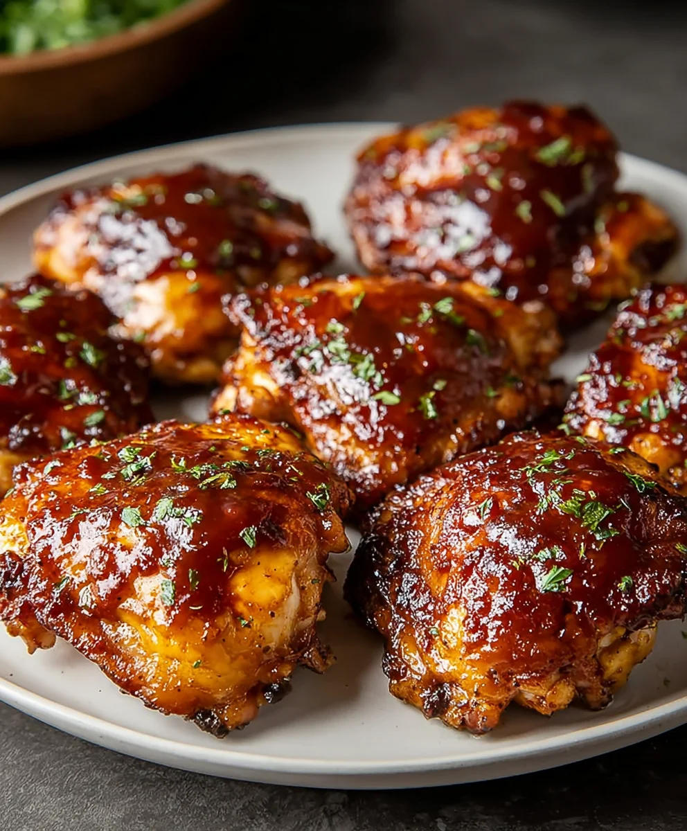 Easy BBQ Chicken Thighs- Fast & Flavorful Recipe