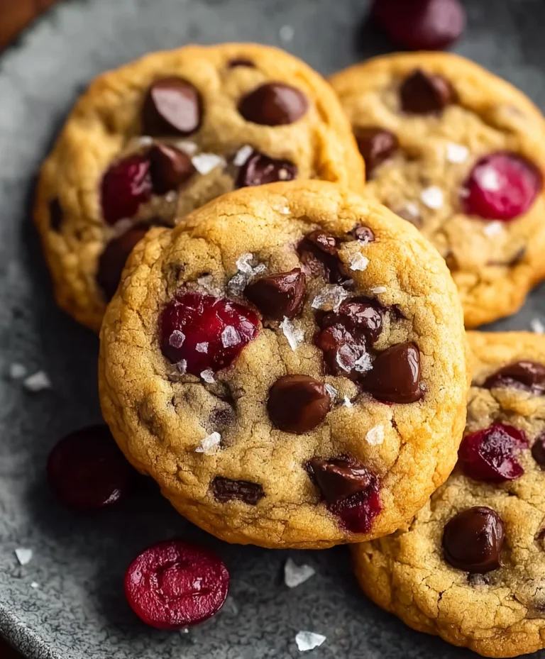 Cherry Chocolate Chip Cookie Perfection – Easy Recipe