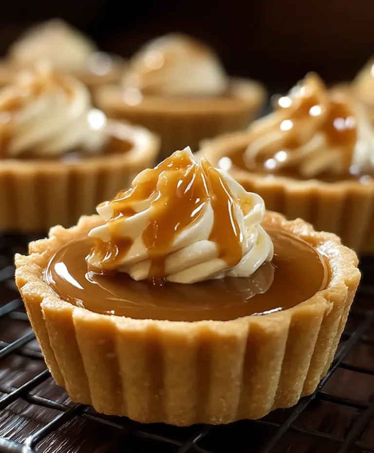 Mini Butterscotch Tarts-Easy Delicious Dessert