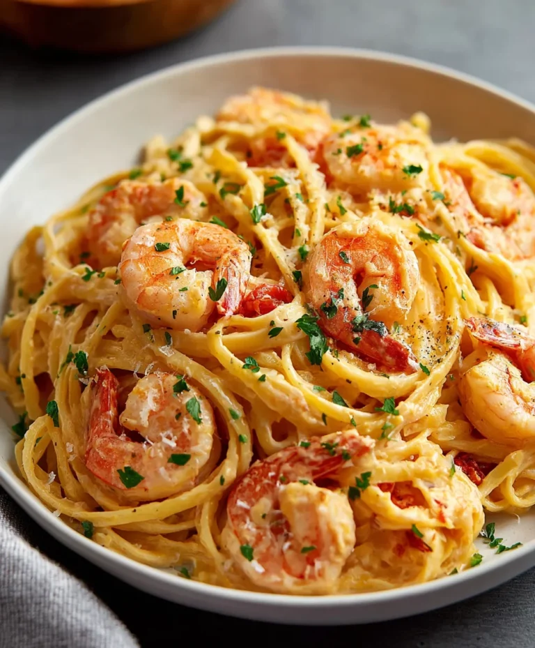 Creamy Shrimp Pasta- Easy & Delicious Recipe
