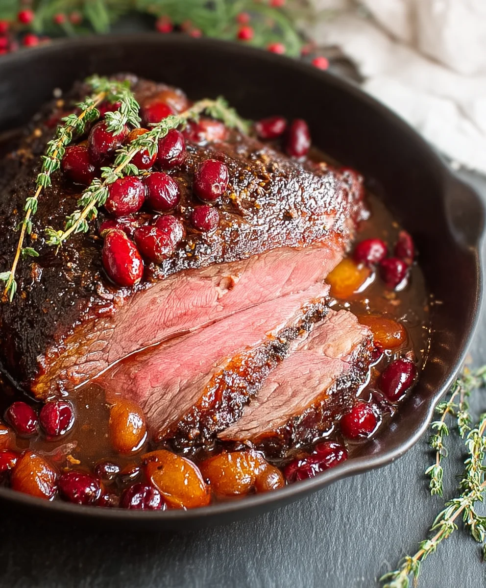 Christmas Roast Beef-Perfect Holiday Dinner Recipe