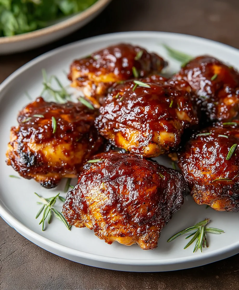 Easy BBQ Chicken Thighs- Fast & Flavorful Recipe