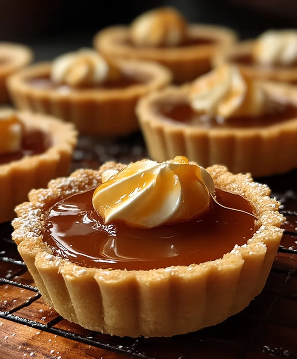 Mini Butterscotch Tarts-Easy Delicious Dessert