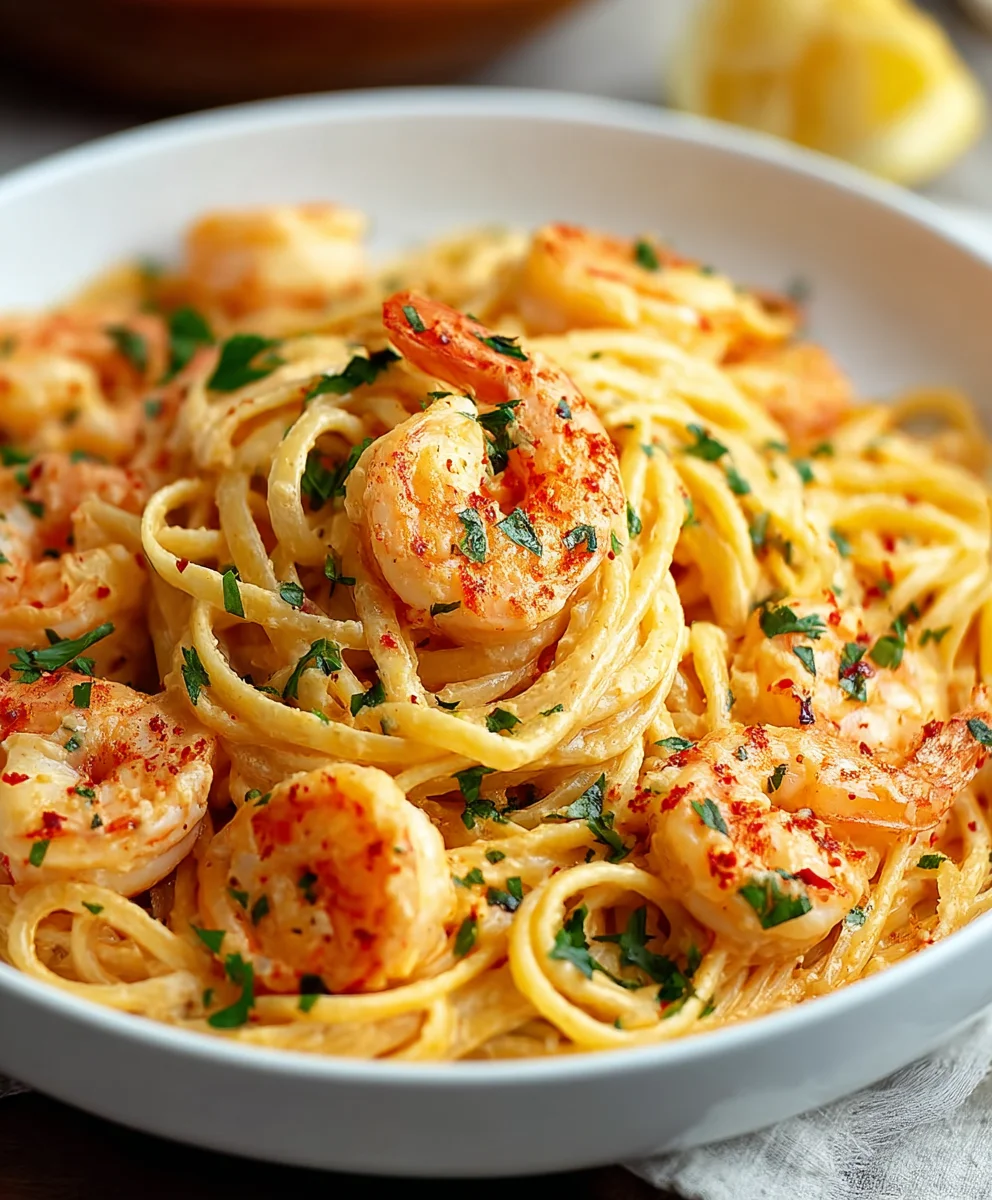 Creamy Shrimp Pasta- Easy & Delicious Recipe