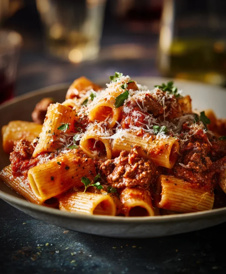 Classic Beef Ragu Pasta – Easy Tomato Sauce Recipe