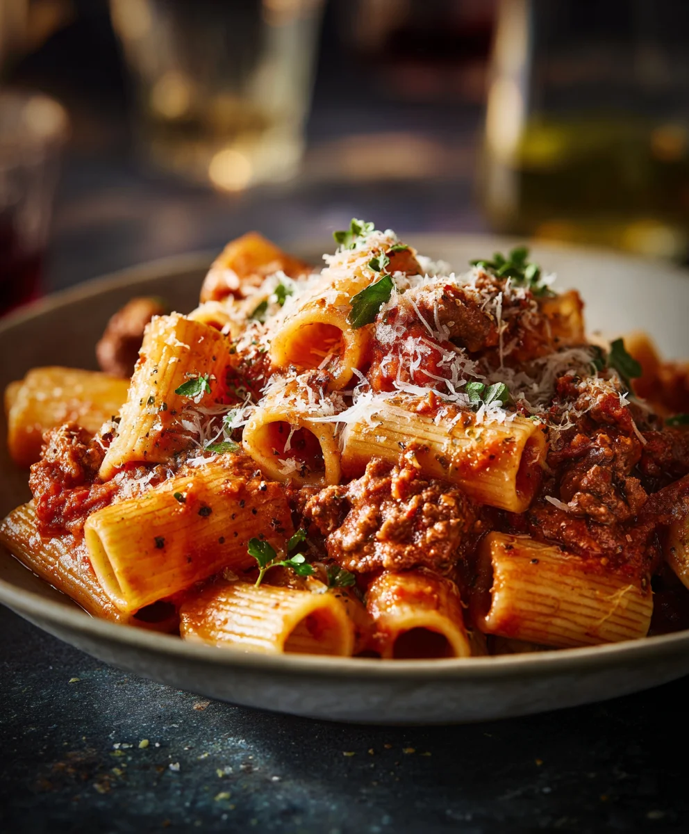 Classic Beef Ragu Pasta - Easy Tomato Sauce Recipe
