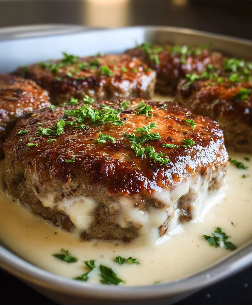 Amish Beef Beef Hamburger Steak Bake - Easy Dinner