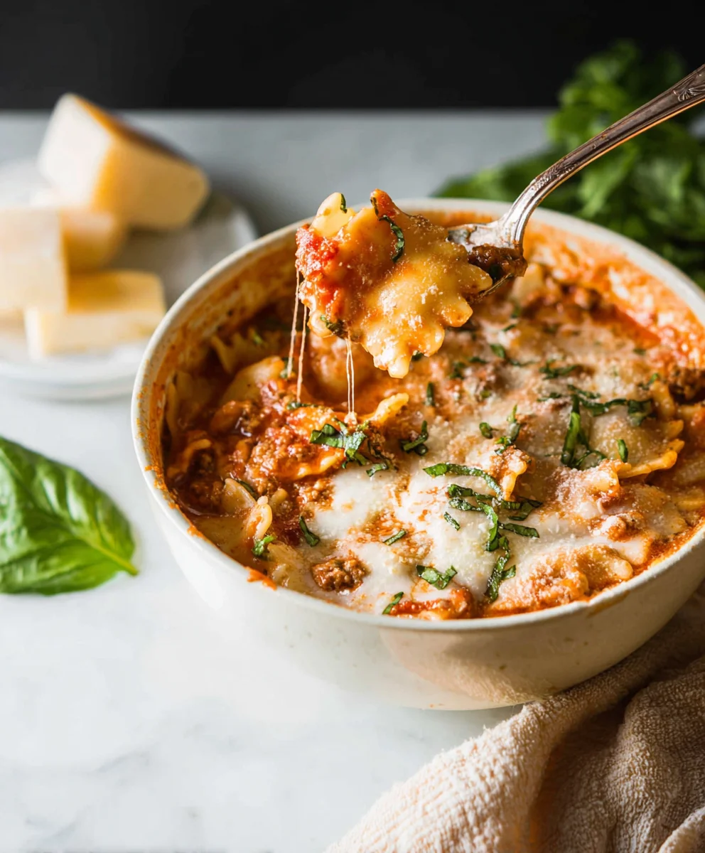 Easy Creamy Lasagna Soup Recipe-Hearty Comfort Food