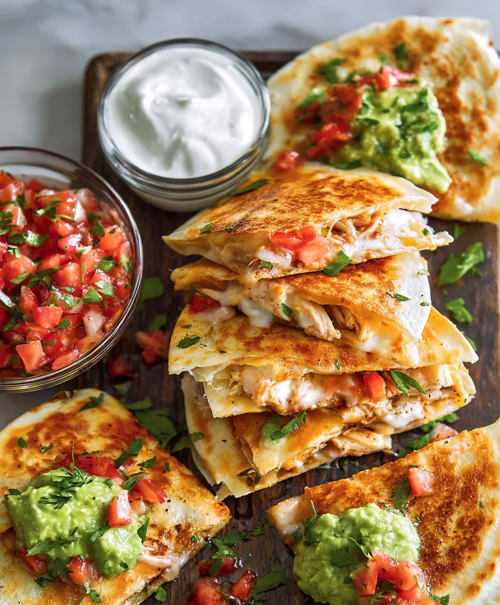 Easy Mini Chicken Quesadillas Recipe-Quick Family Snack