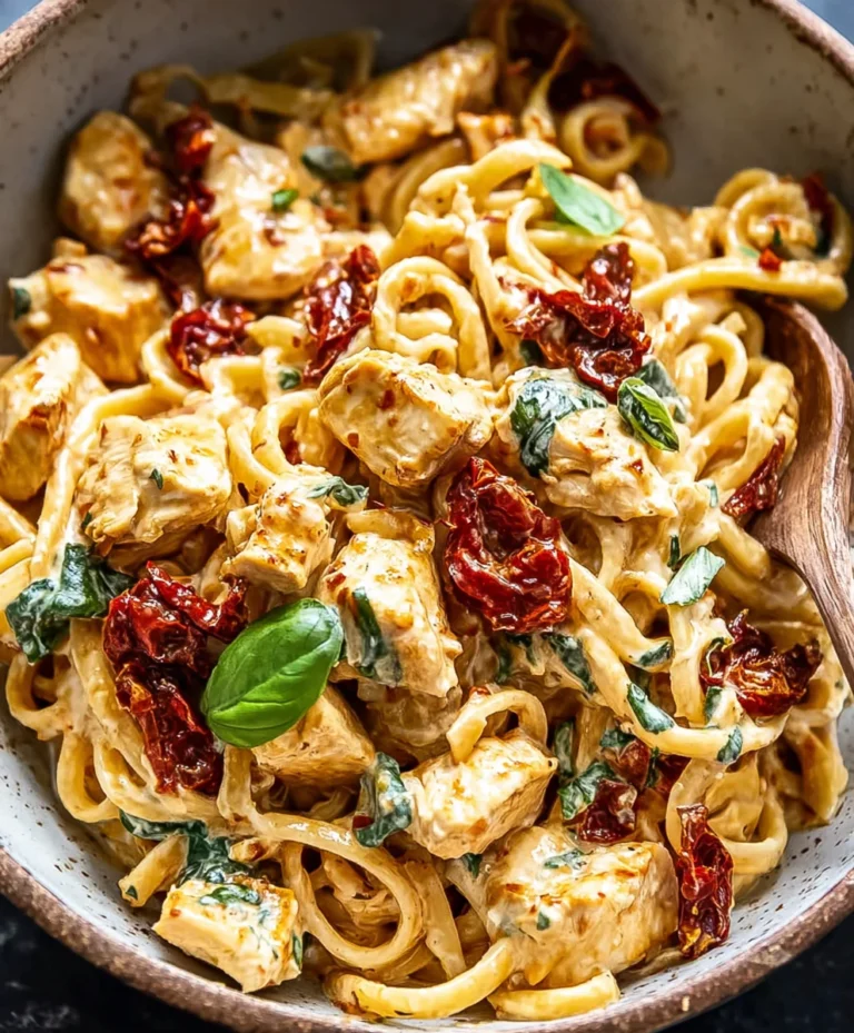 Sun Dried Tomato Beef Pasta – Easy Recipe