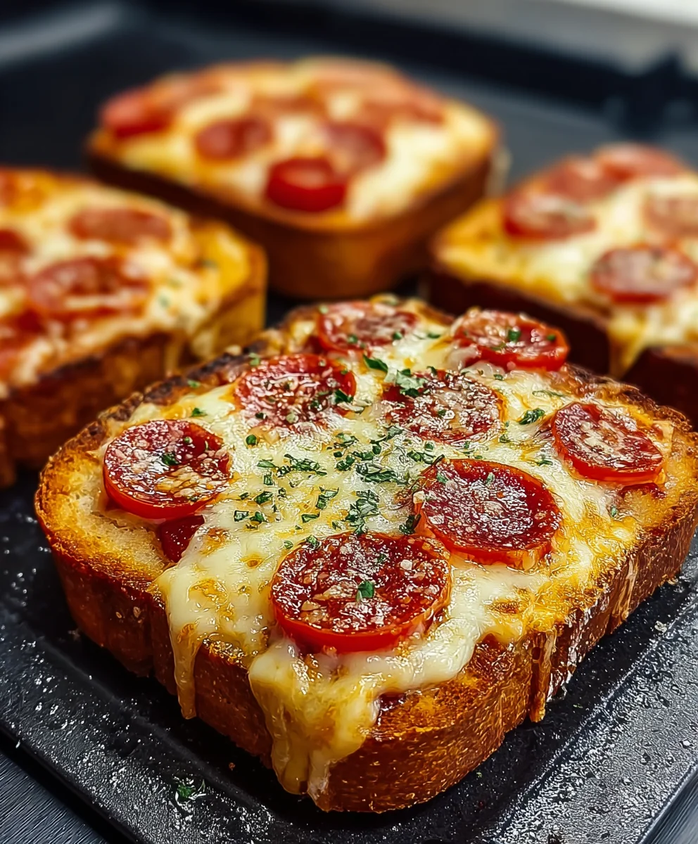 Easy Air Fryer Pizza Toast Recipe - Quick & Crispy