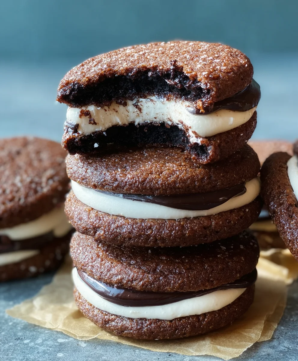 Date-Sweetened Cookie Sandwiches-Healthy Treat