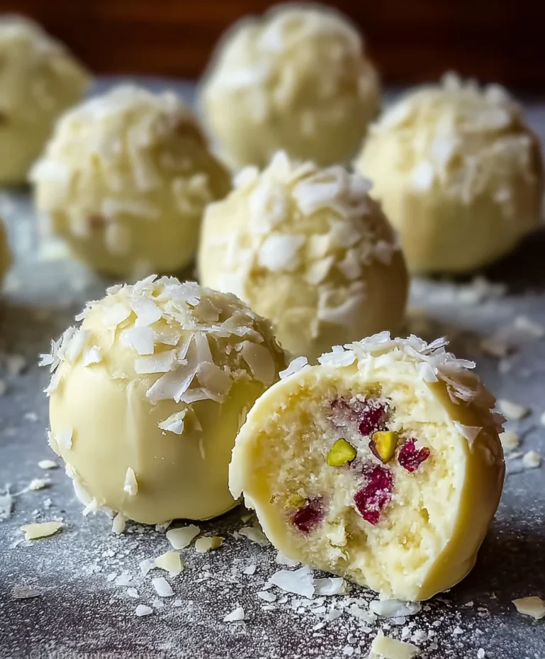 Easy White Chocolate Truffles – Decadent & Simple Recipe