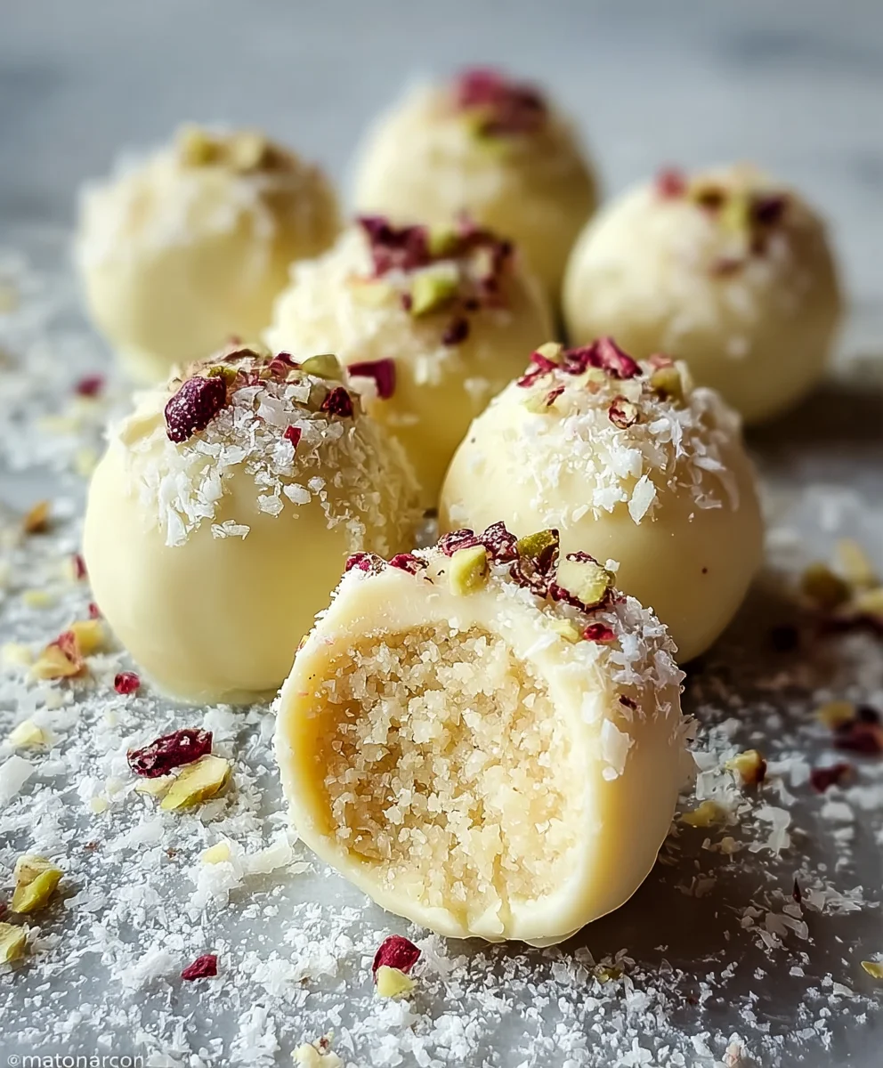 Easy White Chocolate Truffles - Decadent & Simple Recipe