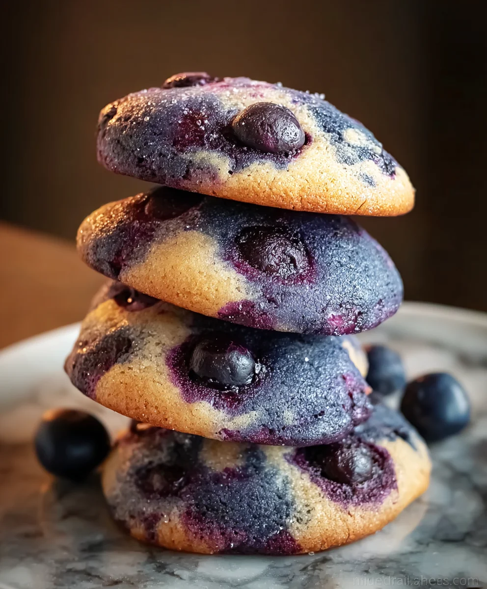 Delicious Blueberry Cookies Easy Recipe