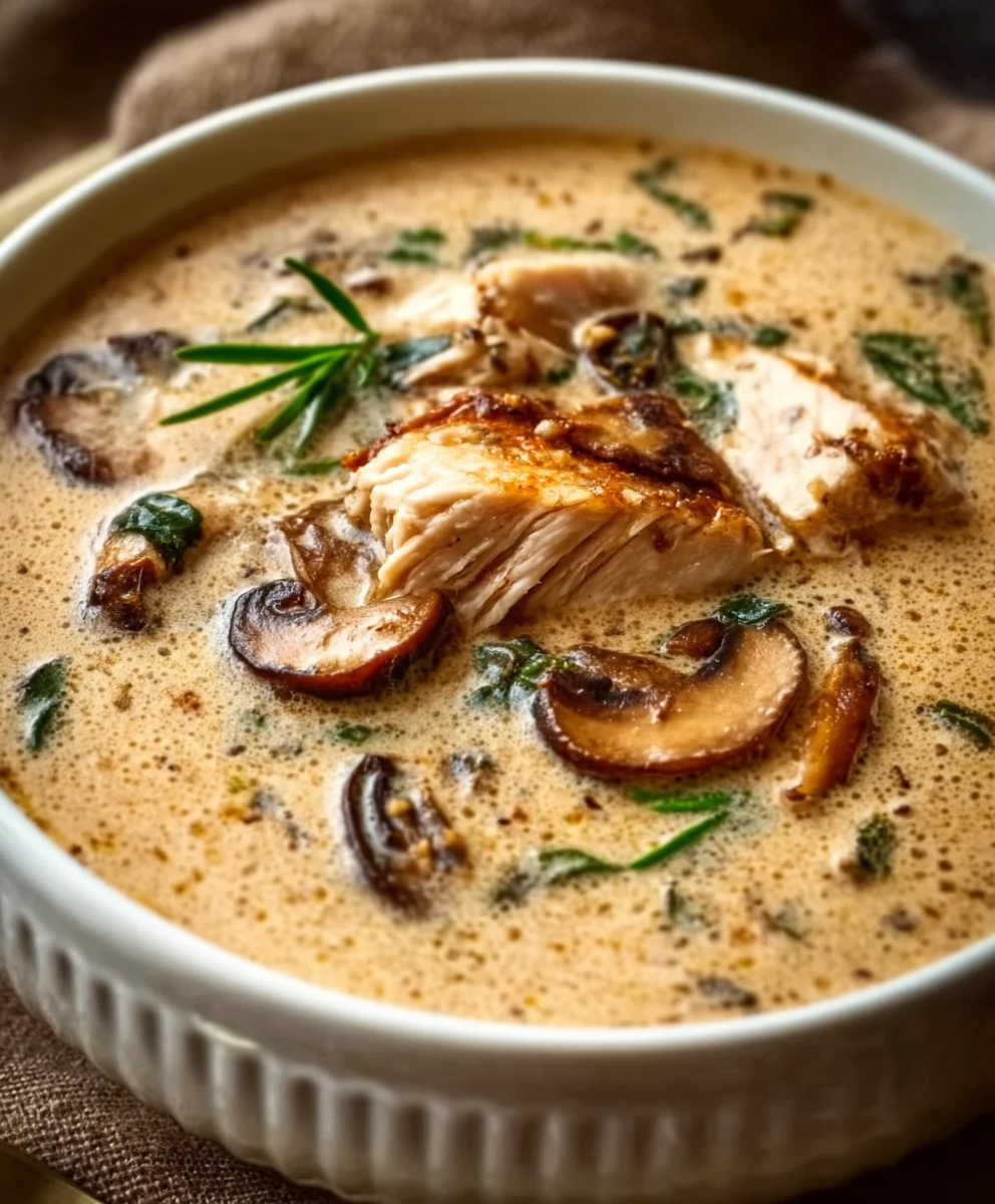 Easy Rotisserie Chicken Mushroom Soup Recipe