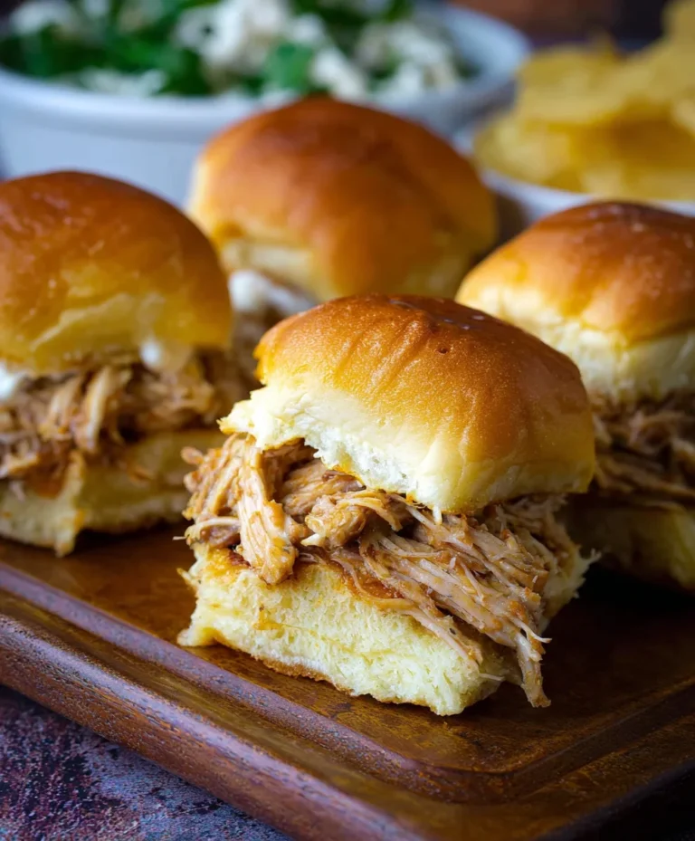 Easy Crock Pot Mississippi Chicken Sliders – Delicious & Simple