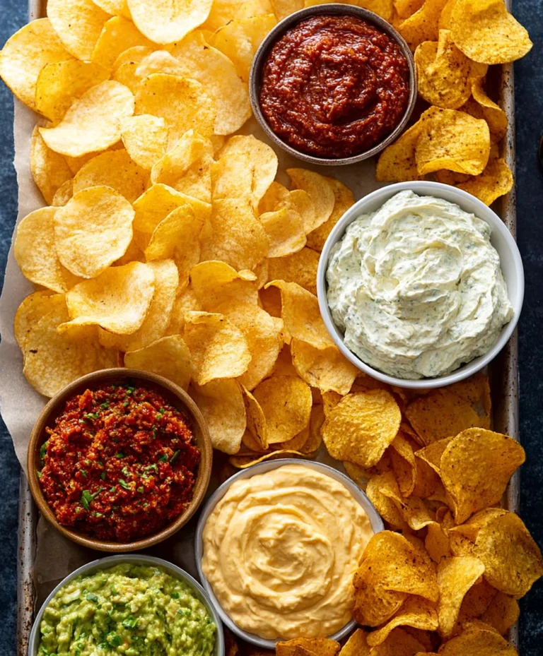 Easy Chips and Dip Platter Recipe – Perfect Party Appetizer