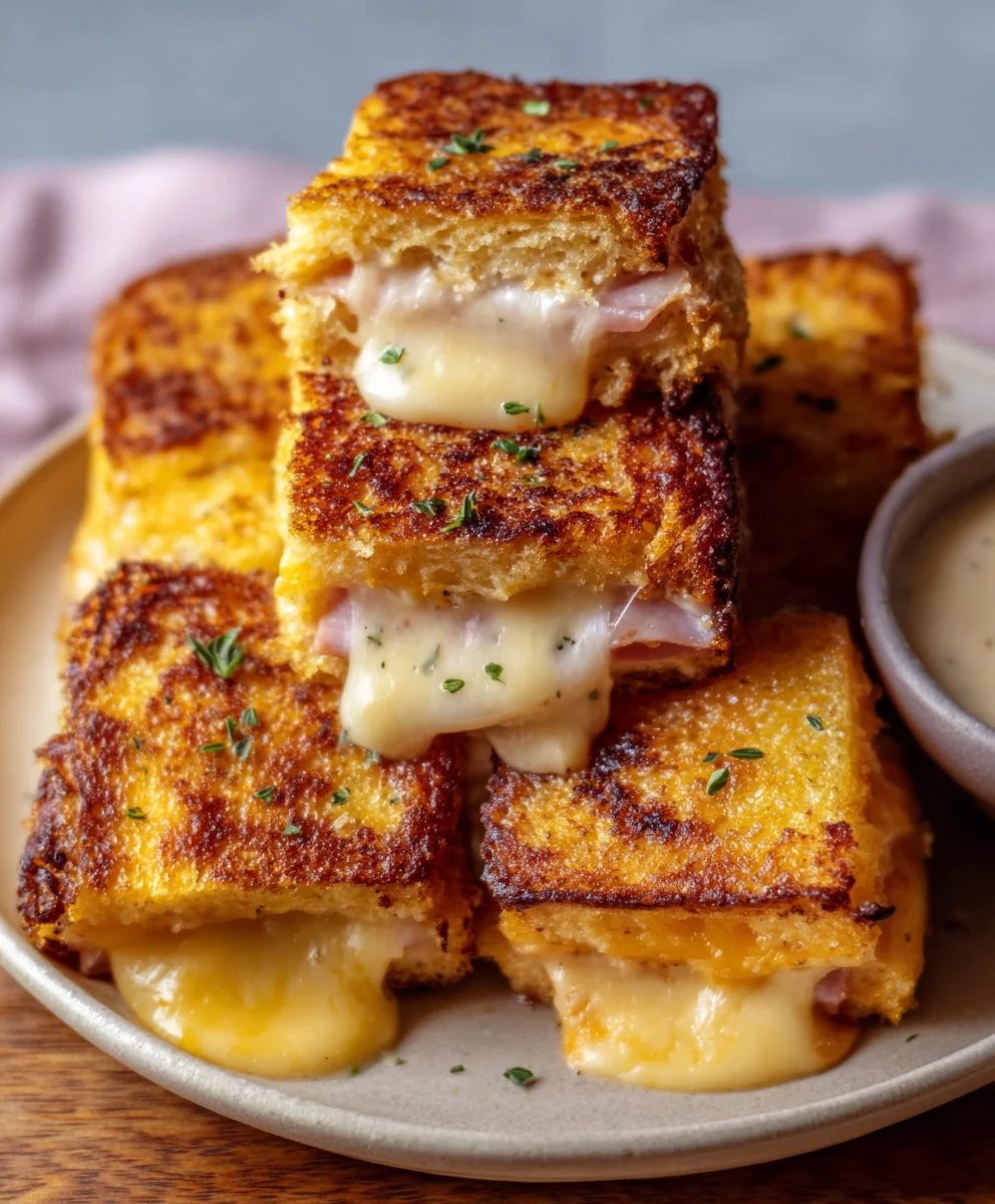 Hawaiian Roll Grilled Cheese - Easy Cheesy Sandwich Recipe