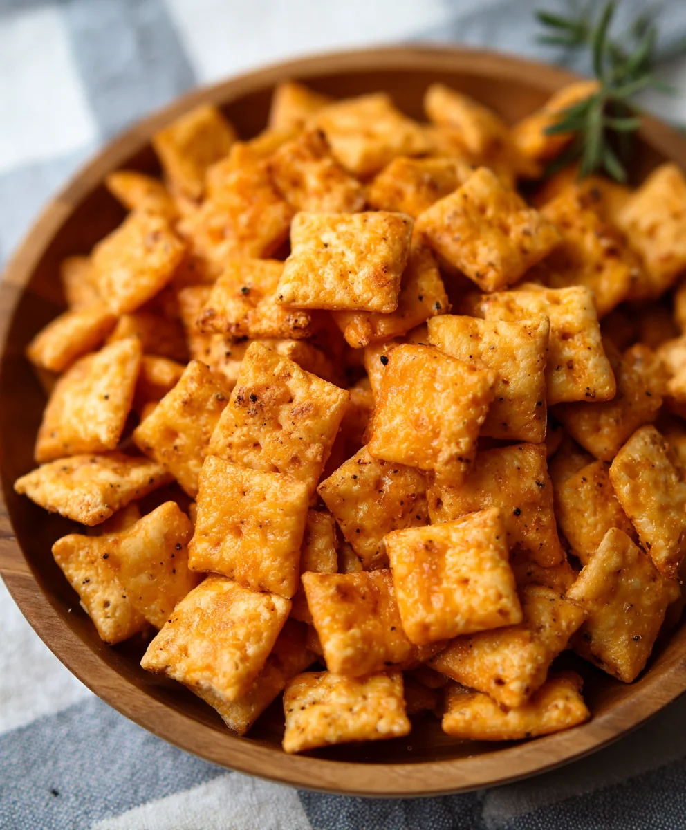 Sourdough Cheez-Its - Homemade & Delicious Snack