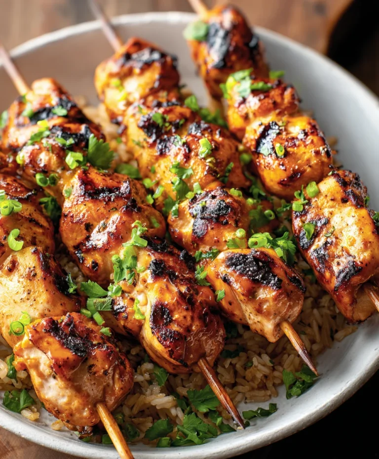 Easy Chicken Skewers for Weeknight Dinners