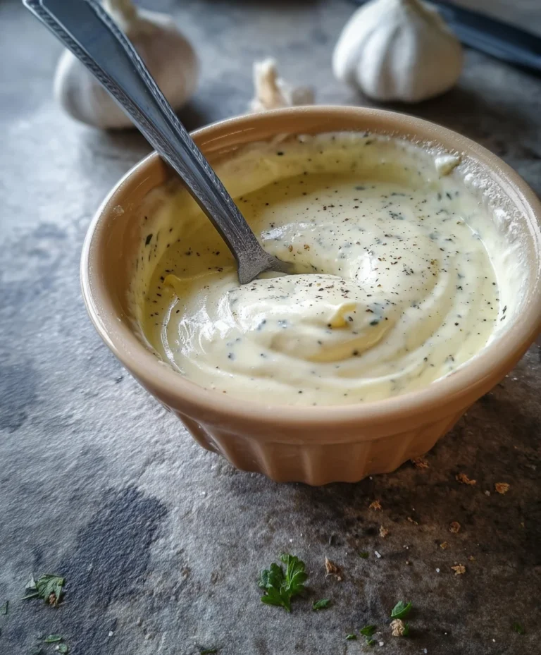Easy Garlic Aioli Sauce Recipe