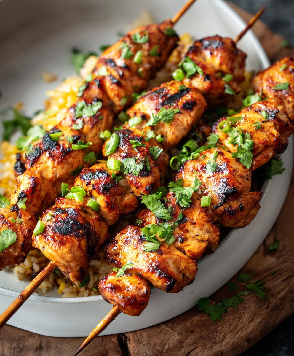 Easy Chicken Skewers for Weeknight Dinners