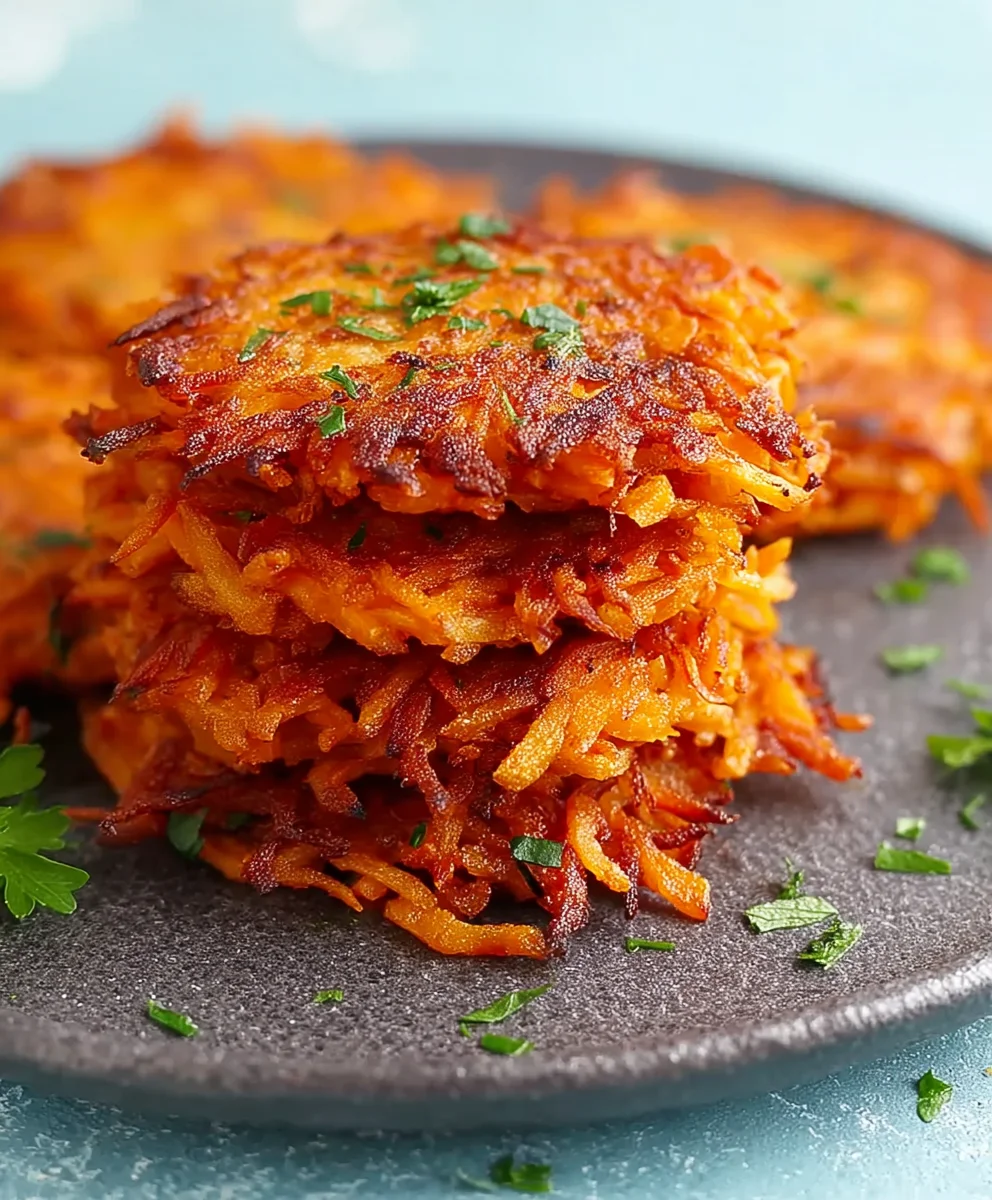 Savory Sweet Potato Hash Browns-Easy Healthy Breakfast