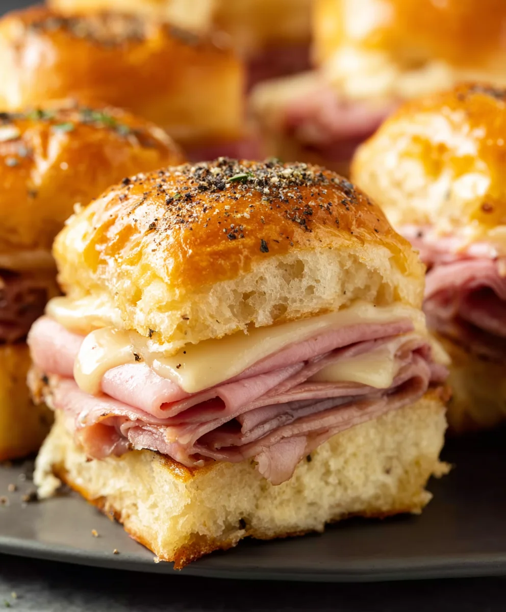 Beef Beef Ham Cheese Sliders Easy Recipe