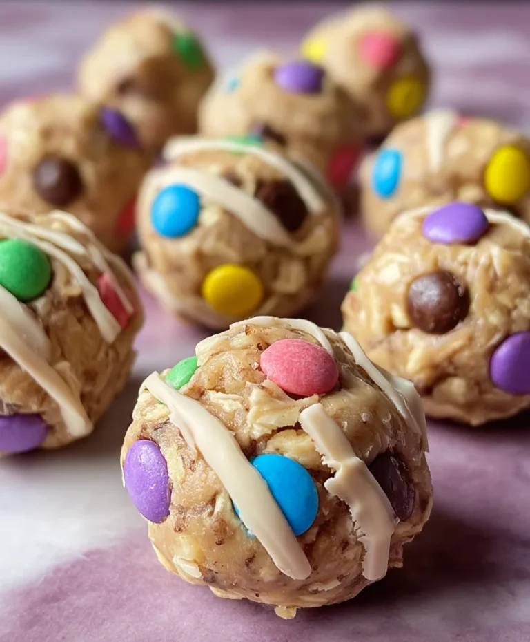 Easter Egg Cookie Dough Bites-No-Bake Treat