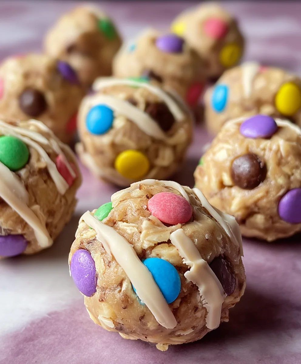Easter Egg Cookie Dough Bites-No-Bake Treat
