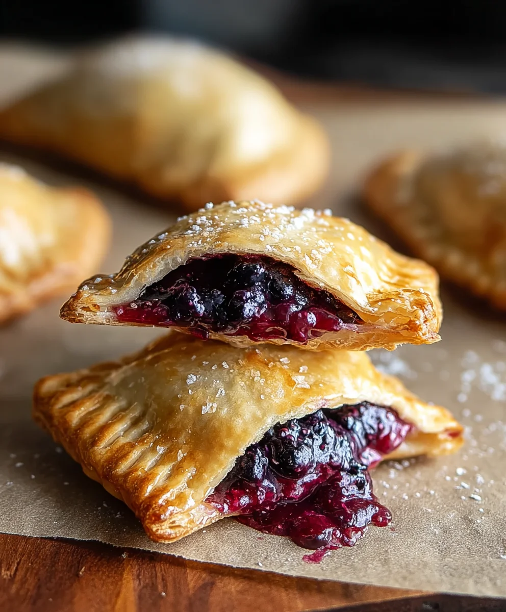 Blackberry Hand Pies-Sweet & Easy Dessert Recipes