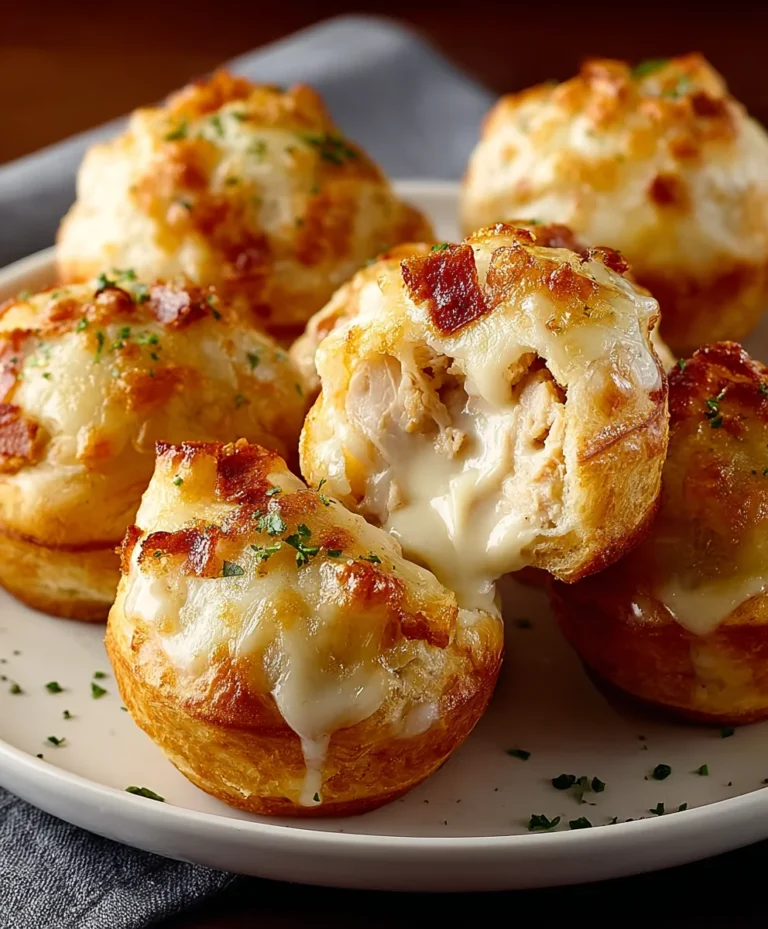 Chicken Alfredo Crazy Puffs-Little Caesars Style
