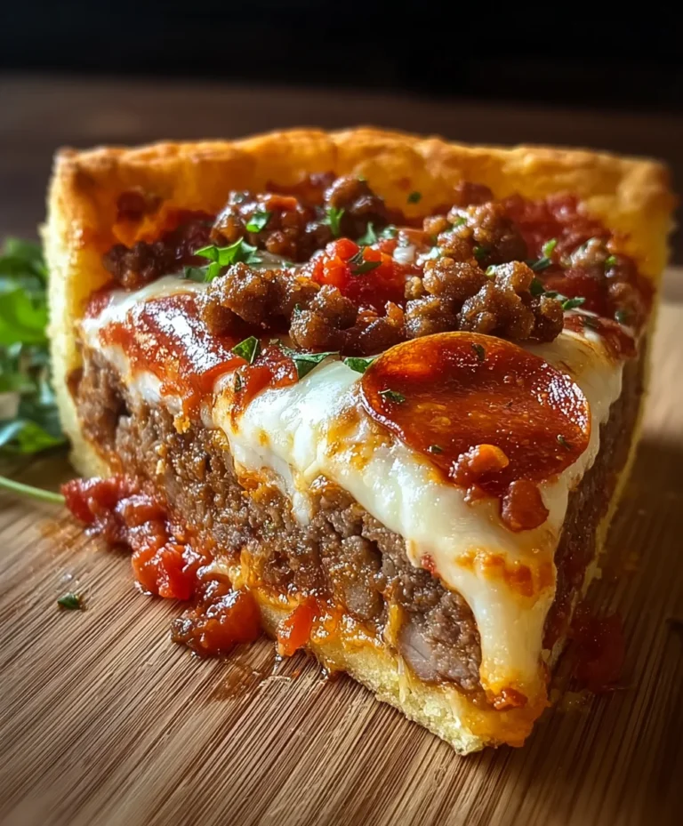 The Pizza Burger Pie Recipe – A Beefy Delight