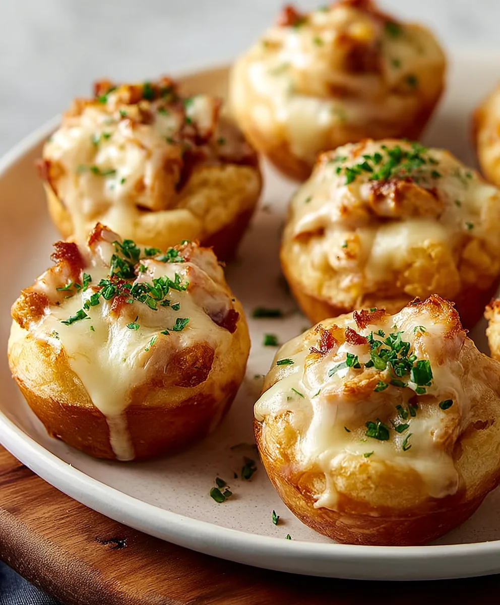 Chicken Alfredo Crazy Puffs-Little Caesars Style