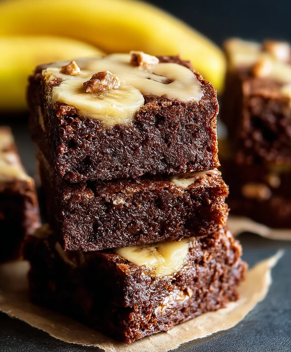 Moist Banana Brownies-Irresistible Treat Recipe