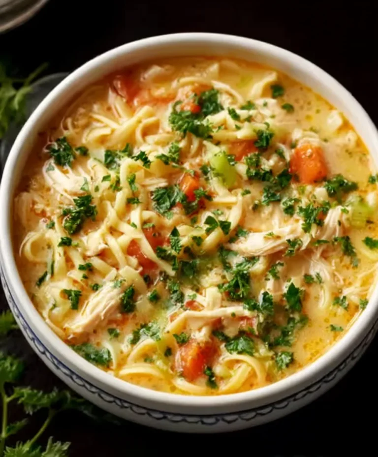 Crack Chicken Noodle Soup – Easy Comfort Food
