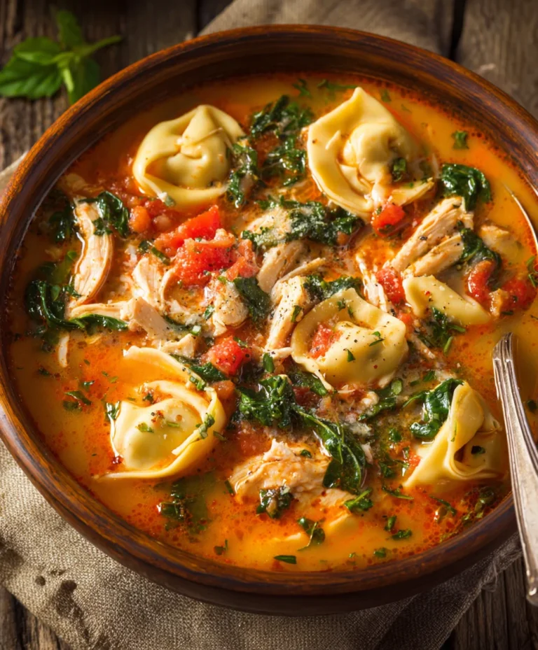 Easy Chicken Tortellini Soup Recipe – Quick & Hearty Dinner