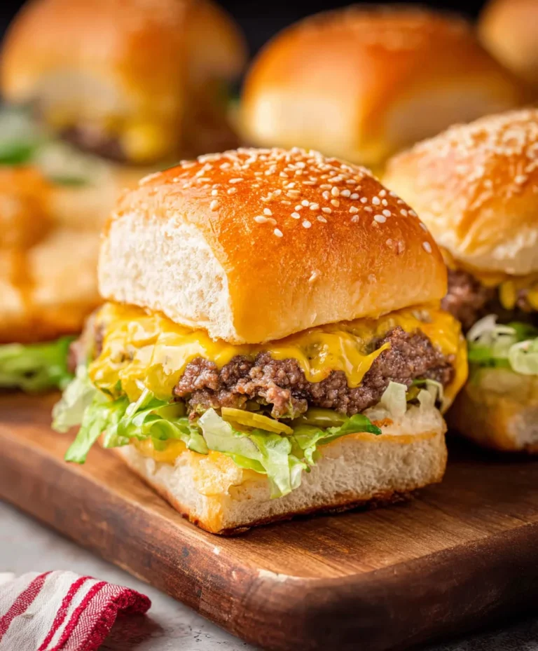 Big Mac Sliders- Easy Beef Copycat Recipe