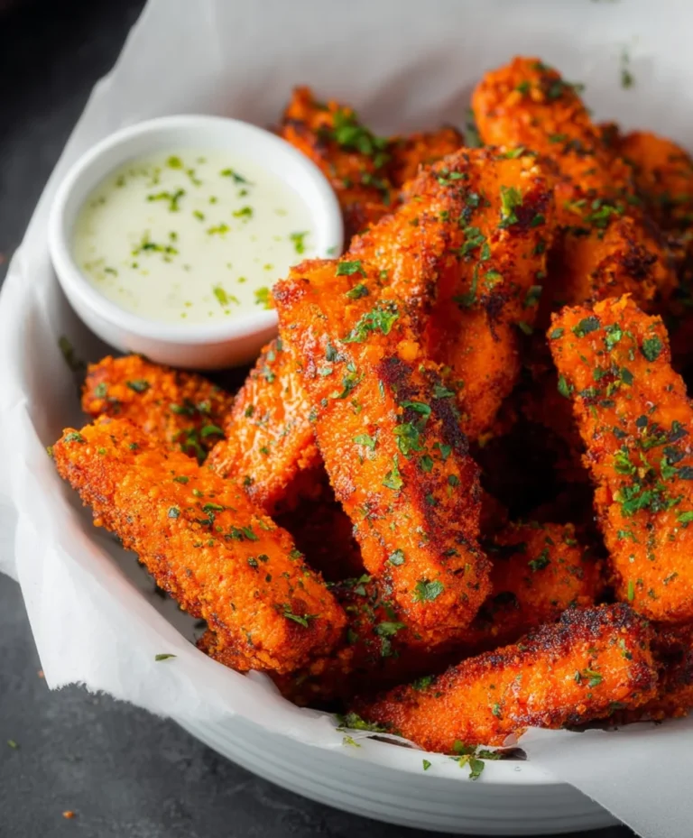 Crispy Baked Buffalo Tofu Wings Recipe